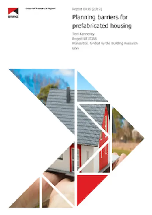 Image of Planning barriers for prefabricated housing 