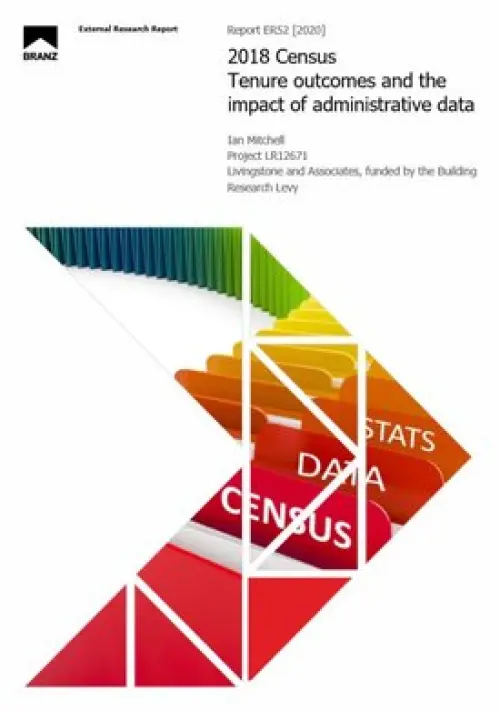 Image of 2018 Census: Tenure outcomes and the impact of administrative data