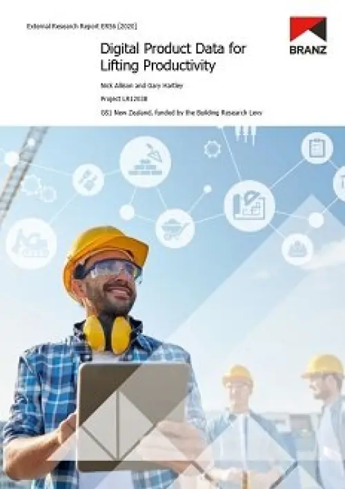 Image of Digital product data for lifting productivity