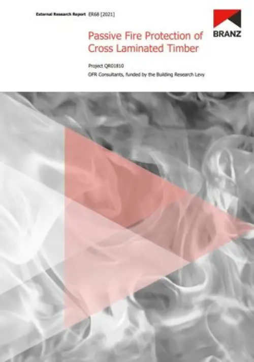 Image of Passive Fire Protection of Cross Laminated Timber