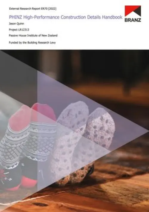 Image of PHINZ High-performance construction details handbook