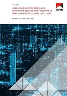 ER76 Digital enablement of businesses, government agencies and consumers to make green building product purchases (2022)