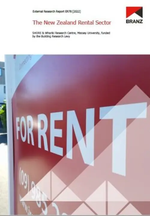 Image of The New Zealand Rental Sector 2022