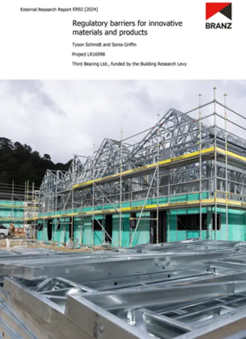 Image of Regulatory barriers for innovative materials and products