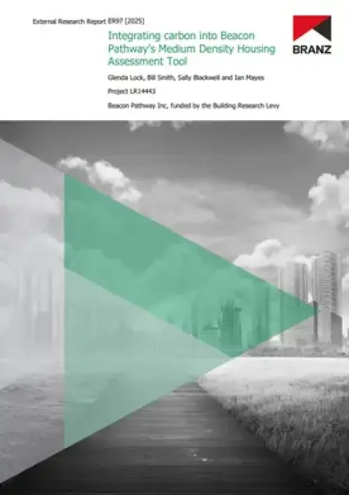 Image of Integrating carbon into Beacon Pathway’s Medium Density Housing Assessment Tool