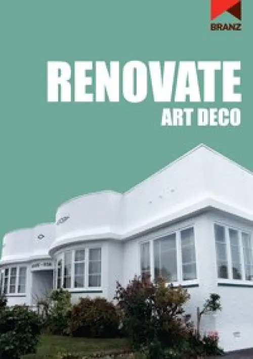 RENOVATE art deco book cover