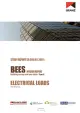 image of the front page of BEES INTERIM REPORT Building energy end-use study - Year 4  electrical loads, contains and image of a worms eye view of the side of a glass tower