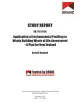 Cover page of a BRANZ study report titled ‘Application of Environmental Profiling to Whole Building Whole of Life Assessment – A Plan for New Zealand’