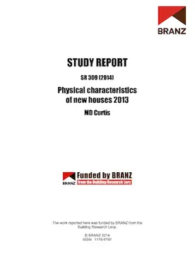 SR309 Physical characteristics of new houses 2013