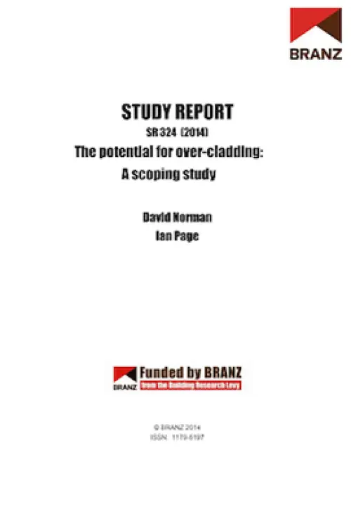 Image of the potential for over-cladding: A scoping study