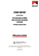 Cover page of a BRANZ study report titled ‘Fire behaviour of HVAC duct and pipe insulation materials’