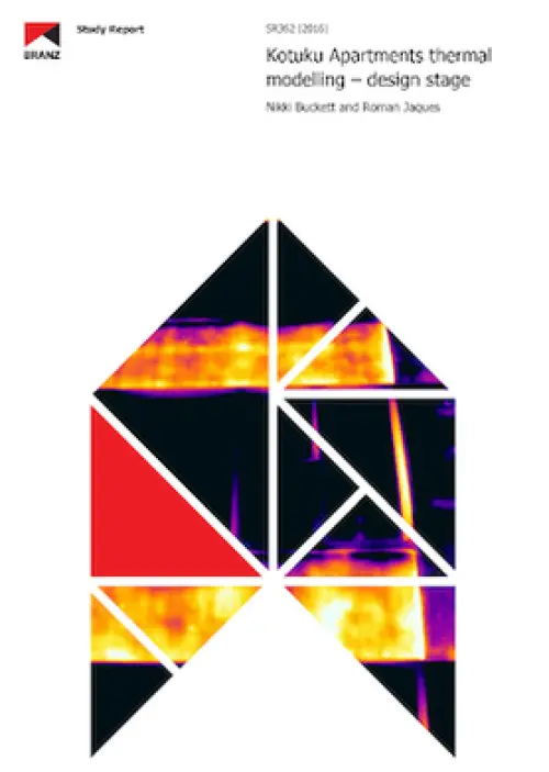 Image of Kotuku Apartments thermal modelling - design stage