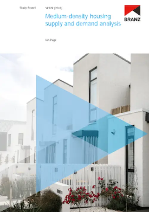 Image of Medium-density housing supply and demand analysis