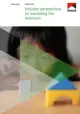 image of a the front page of Industry perspectives on exceeding the minimum, contains image of a child playing with building blocks