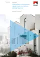 image of the front page of Maintenance and common repair issues in medium-density housing, contains image of a row of identical white houses