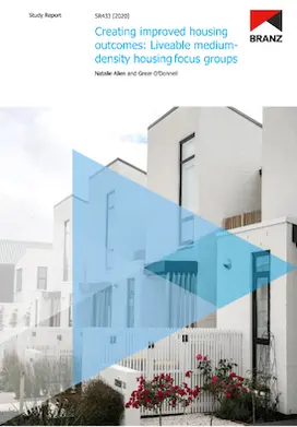 SR433 Creating improved housing outcomes: Liveable medium-density housing focus groups