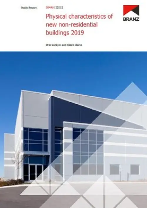 Image of Physical characteristics of new non-residential buildings 2019