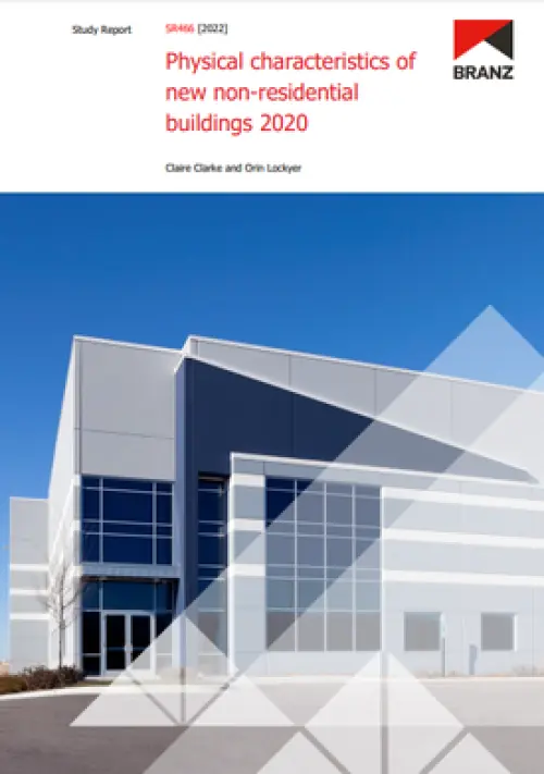 Image of Physical characteristics of new non-residential buildings 2020