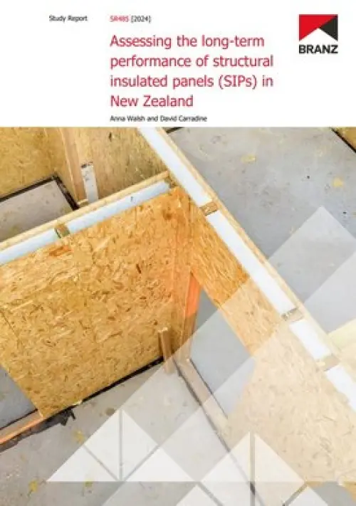 Image of Assessing the long-term performance of structural insulated panels (SIPs) in New Zealand