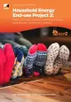 image of the front page of Household Energy End-use Project 2 Report on winter comfort, heating and indoor temperatures (preliminary analysis), contains image of multiple sets of feat with socks on