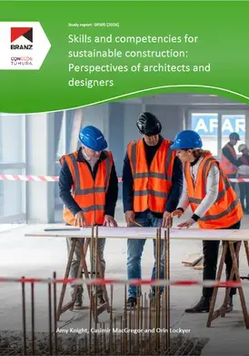 SR505 Skills and competencies for sustainable construction: Perspectives of architects and designers
