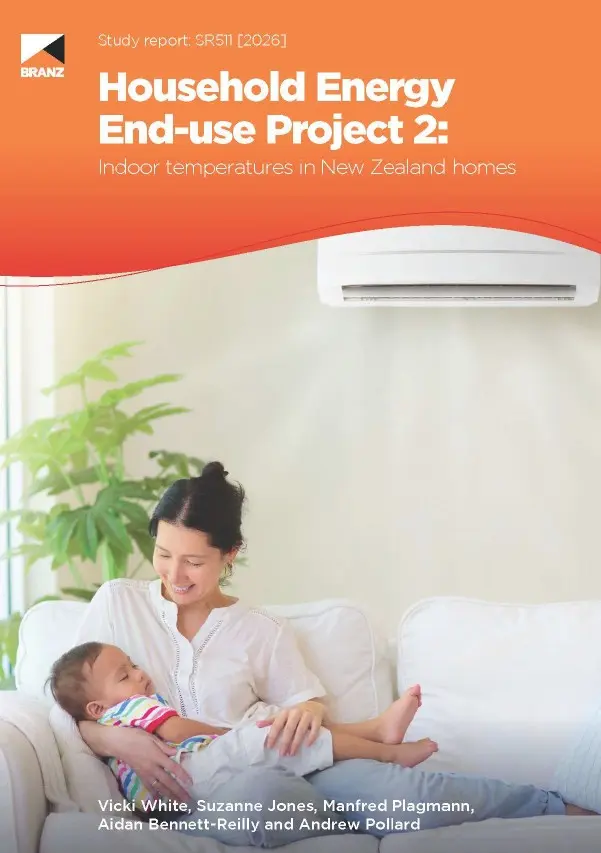 Household Energy End-use Project 2: Indoor Temperatures in New Zealand Homes