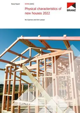SR498 Physical characteristics of new houses 2022