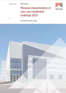 SR500 Physical characteristics of new non-residential buildings 2023