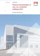 image of the front page of Physical characteristics of new non-residential buildings 2023, contains image of a large building