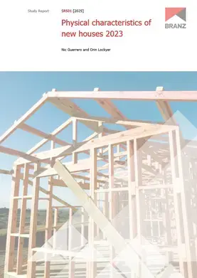 Physical characteristics of new houses 2023