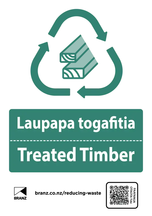 image of the front page of on-site waste sorting signage kit - samoan/english
