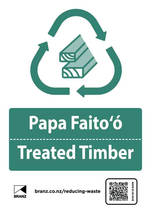 image of the front page of on-site waste sorting signage kit - Tongan/English