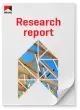 image of the front page of a BRANZ research report, contains timber building frame imagery