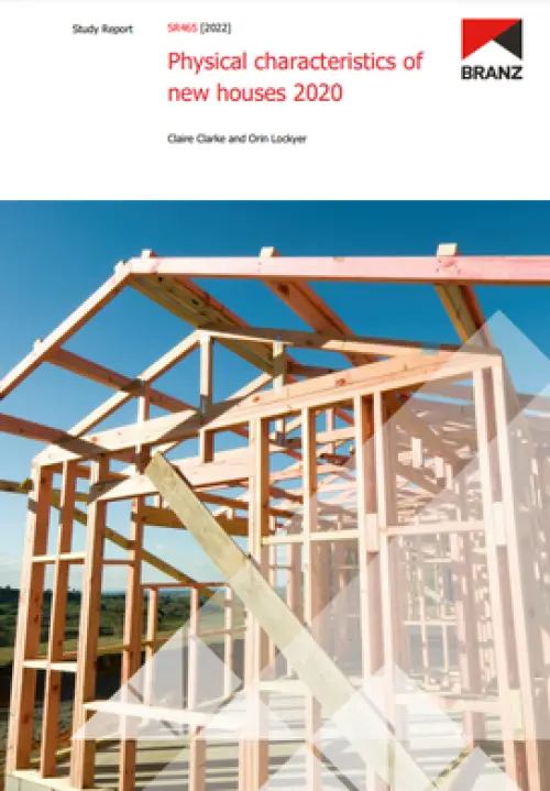 Image of Physical characteristics of new houses 2020
